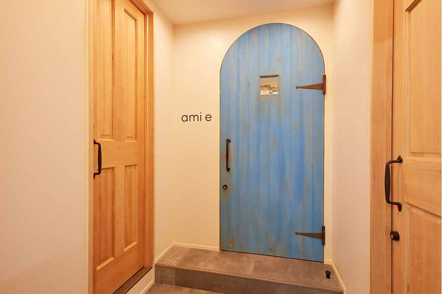 ami e hair room大和店の内装